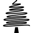 Christmas tree drawing 
