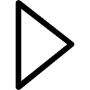 botón de reproducción flecha icon