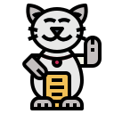 Maneki neko icon