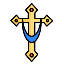 cruz cristiana icon