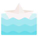 barco de papel icon