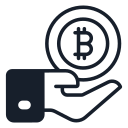 dinero digital icon