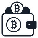 dinero digital icon