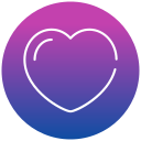 corazón de lista de deseos icon