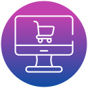 las compras en línea icon