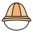 sombrero para el sol icon