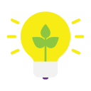 energía sostenible icon