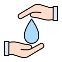 ahorrar agua icon