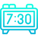 reloj digital icon