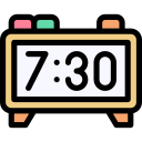 reloj digital icon