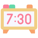 reloj digital icon