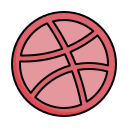 dribbble icon