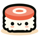 rollo de sushi icon