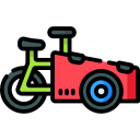 Cargo bike icon