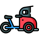 Cargo bike icon