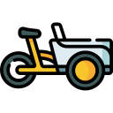 Cargo bike icon