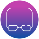 gafas 3d icon