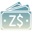 dólar de zimbabwe icon