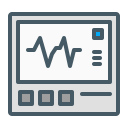 monitor de electrocardiograma 