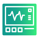 monitor de electrocardiograma icon