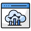 análisis de la nube icon