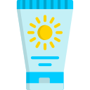 Sun cream icon