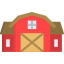 Farm house icon