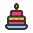 pastel de cumpleaños 