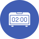 reloj digital icon