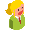 mujer de negocios icon