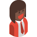 mujer de negocios icon