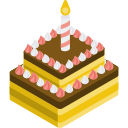 pastel de cumpleaños icon