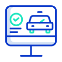 servicio de auto icon