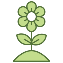 flor de primavera icon