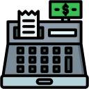 Cash register icon