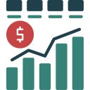 cuadro financiero icon