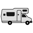 furgoneta camper icon