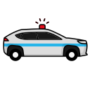 coche de policía icon