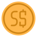 dolar de singapur icon