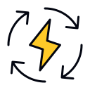 energía renovable icon