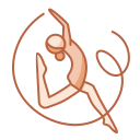 gimnasia rítmica icon