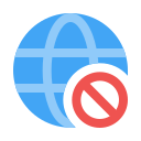 sin internet icon