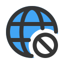 sin internet icon