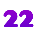 número 22 icon