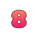 numero 8 icon