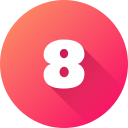 numero 8 icon