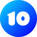 numero 10 icon