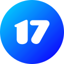 número 17 icon