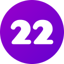 número 22 icon