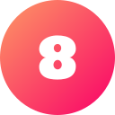 numero 8 icon